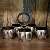 Aure Napkin Ring Nickel